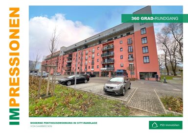 Penthouse zum Kauf 212.000 € 2 Zimmer 57,6 m² Nauwieser Viertel Saarbrücken 66111