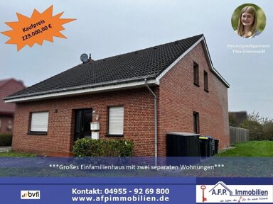 Mehrfamilienhaus zum Kauf 229.000 € 7 Zimmer 200 m² 960 m² Grundstück Bockhorst 26897