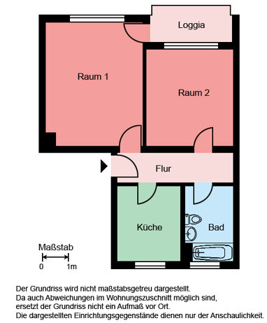 Wohnung zur Miete 359 € 2 Zimmer 55,9 m² 2. Geschoss Im Hütten 31 Dröschede Iserlohn 58644