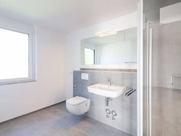 Wohnung zur Miete - Erstbezug 781 € 2 Zimmer 64,8 m² 1. Geschoss frei ab 01.01.2026 Eugen-Bolz-Straße 4 Schwäbisch Gmünd 73525