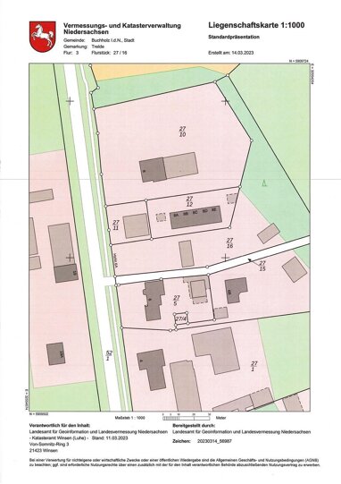 Grundstück zum Kauf 229.000 € 937 m² Grundstück Trelde Buchholz in der Nordheide 21244