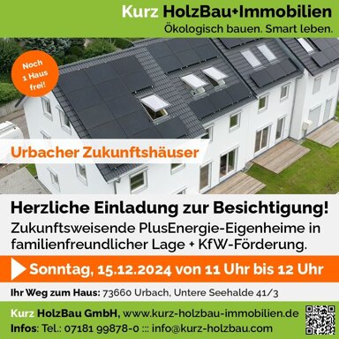 Reihenendhaus zum Kauf provisionsfrei 6 Zimmer 124 m² 164 m² Grundstück frei ab sofort Untere Seehalde 41/3 Urbach Urbach 73660