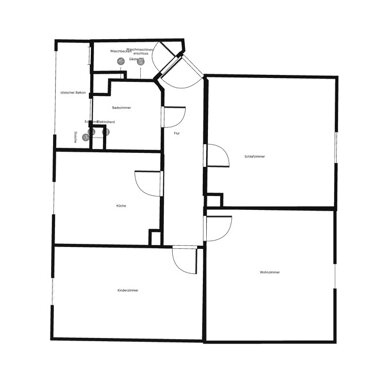 Wohnung zur Miete 680 € 3 Zimmer 70,5 m² 1. Geschoss frei ab 18.04.2025 Zollenreuter Str. 1 Aulendorf Aulendorf 88326