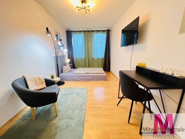 Wohnung zur Miete Wohnen auf Zeit 790 € 1 Zimmer 26 m² frei ab 01.05.2024 Markgrafenstadt Erlangen 91054
