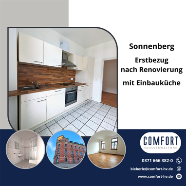 Wohnung zur Miete 295 € 2 Zimmer 63 m² 3. Geschoss Lessingstraße 12 Sonnenberg 211 Chemnitz 09130