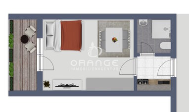 Apartment zum Kauf 98.500 € 1 Zimmer 23 m² Haidenhof Nord Passau 94032