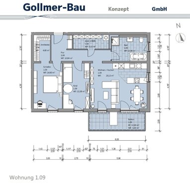 Wohnung zum Kauf 309.800 € 3 Zimmer 94,5 m² 1. Geschoss Bodestraße 8a Bad Harzburg Bad Harzburg 38667