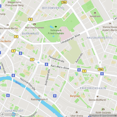 Maisonette zum Kauf 476.000 € 3 Zimmer 73,2 m² 2. Geschoss Friedrichshain Berlin 10243