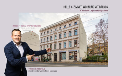 Wohnung zum Kauf 399.900 € 4 Zimmer 101,4 m² 2. Geschoss Gohliser Straße 29 WE06 Gohlis - Süd Leipzig / Gohlis 04155