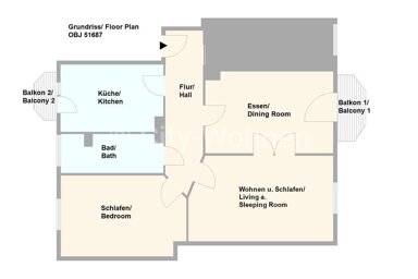 Wohnung zur Miete Wohnen auf Zeit 3.000 € 3 Zimmer 80 m² frei ab 02.01.2025 Goldbekufer Winterhude Hamburg 22303