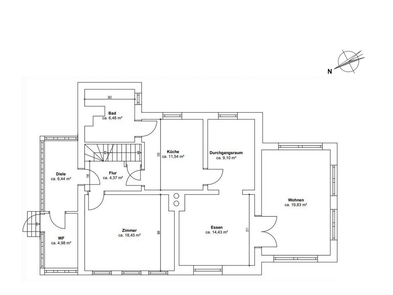 Einfamilienhaus zum Kauf provisionsfrei 110.000 € 6 Zimmer 108 m²<br/>Wohnfläche 1.230 m²<br/>Grundstück Lühmannsdorf Karlsburg 17495