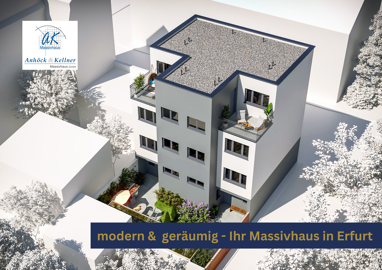 Doppelhaushälfte zum Kauf 565.800 € 5 Zimmer 166 m² 106 m² Grundstück Ilversgehofen Erfurt 99089