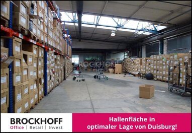 Halle/Industriefläche zur Miete 5.000 m² Lagerfläche teilbar ab 2.500 m² Neumühl Duisburg 47167