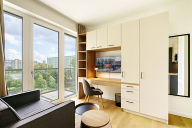 Wohnung zur Miete Wohnen auf Zeit 1.295 € 1 Zimmer 26 m² frei ab 16.02.2025 Platz der Vereinten Nationen 22 A Mitte Berlin 10249