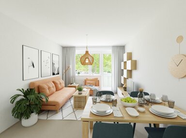 Wohnung zur Miete 308 € 2 Zimmer 44 m² 1. Geschoss Juri-Gagarin-Ring 128 Altstadt Erfurt 99084