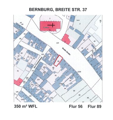 Grundstück zum Kauf Provisionsfrei 9.500 € 350 m² Grundstück Bernburg Bernburg 06406