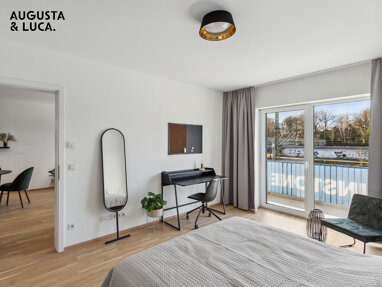 Wohnung zur Miete 915 € 2 Zimmer 55,6 m² Erdgeschoss Kurt-Viermetz-Straße 1f Bahnhofs- und Bismarckviertel Augsburg 86150