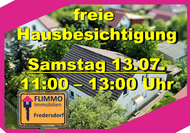 Einfamilienhaus zum Kauf 550.000 € 5 Zimmer 121 m² 1.114 m² Grundstück Fredersdorf-Süd Fredersdorf-Vogelsdorf 15370