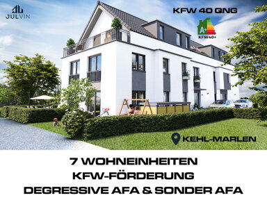 Wohnung zum Kauf provisionsfrei 324.300 € 3 Zimmer 69,2 m² EG Vogesenstraße 30 Goldscheuer Kehl 77694