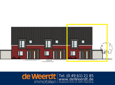 Reihenmittelhaus zum Kauf Provisionsfrei 499.000 € 4 Zimmer 119,3 m² 150 m² Grundstück Ofenerdiek Oldenburg 26125