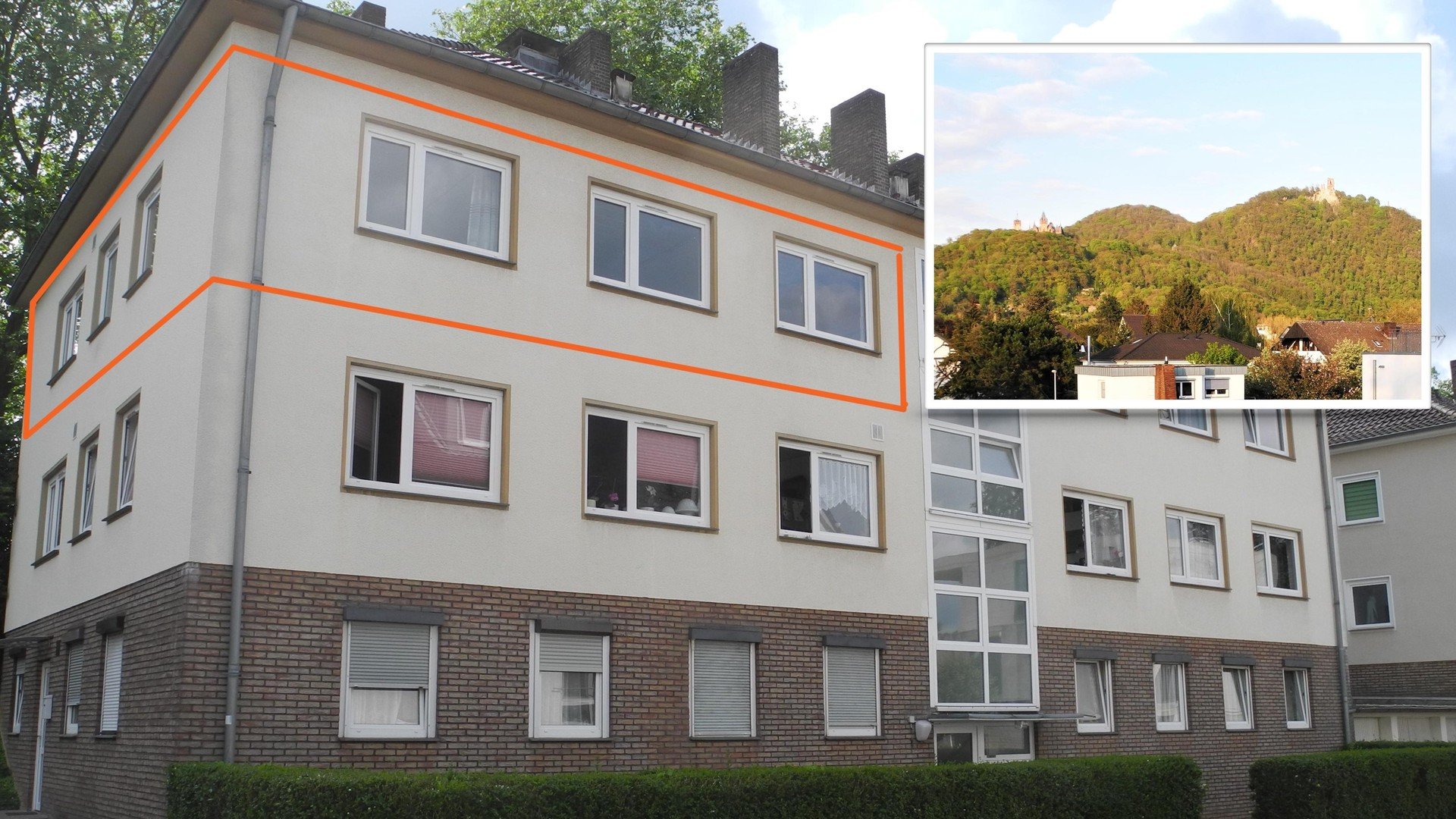 Wohnung zum Kauf Provisionsfrei 189.000 € 3 Zimmer 56 m²<br/>Wohnfläche 2. Stock<br/>Geschoss Fährstr. 1 Mehlem-Rheinaue Bonn 53179