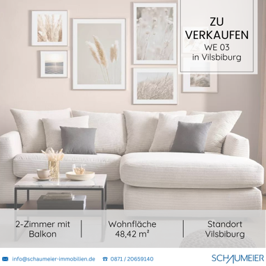 Wohnung zum Kauf Provisionsfrei 251.784 € 2 Zimmer Vilsbiburg Vilsbiburg 84137