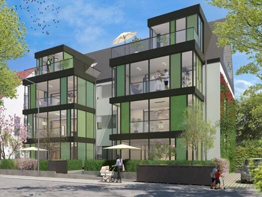 Wohnung zum Kauf - Neubau provisionsfrei 689.800 € 3 Zimmer 89,1 m² 1. Geschoss Oberrad Frankfurt am Main 60599