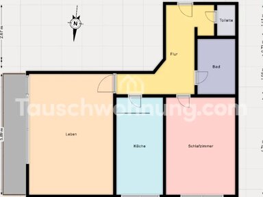 Wohnung zur Miete Tauschwohnung 665 € 2 Zimmer 66 m² EG Oberau Freiburg im Breisgau 79102