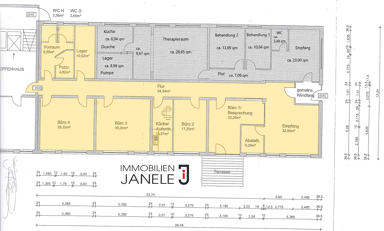 Büro-/Praxisfläche zur Miete provisionsfrei 7,50 € 5 Zimmer 229 m² Bürofläche Mittlerer Westen Regensburg 93049