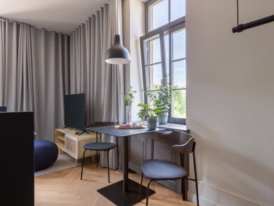 Wohnung zur Miete Wohnen auf Zeit 1.711 € 1 Zimmer 25 m² frei ab 14.03.2025 Poststraße Rottenburg Rottenburg am Neckar 72108