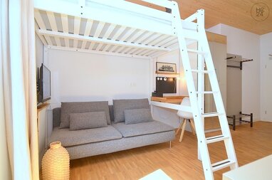 Wohnung zur Miete Wohnen auf Zeit 650 € 1 Zimmer 23 m² frei ab 01.10.2024 Bielingplatz Nürnberg 90419
