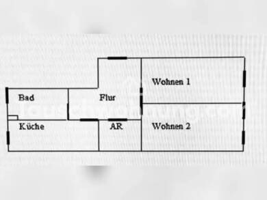 Wohnung zur Miete Tauschwohnung 480 € 2 Zimmer 56 m² 3. Geschoss Äußere Neustadt (Görlitzer Str.) Dresden 01099