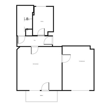 Wohnung zur Miete 749,59 € 2 Zimmer 52,9 m² 2. Geschoss frei ab 19.12.2024 Hügelstr. 13 St. Ludwig mit Eichbergviertel Darmstadt 64283