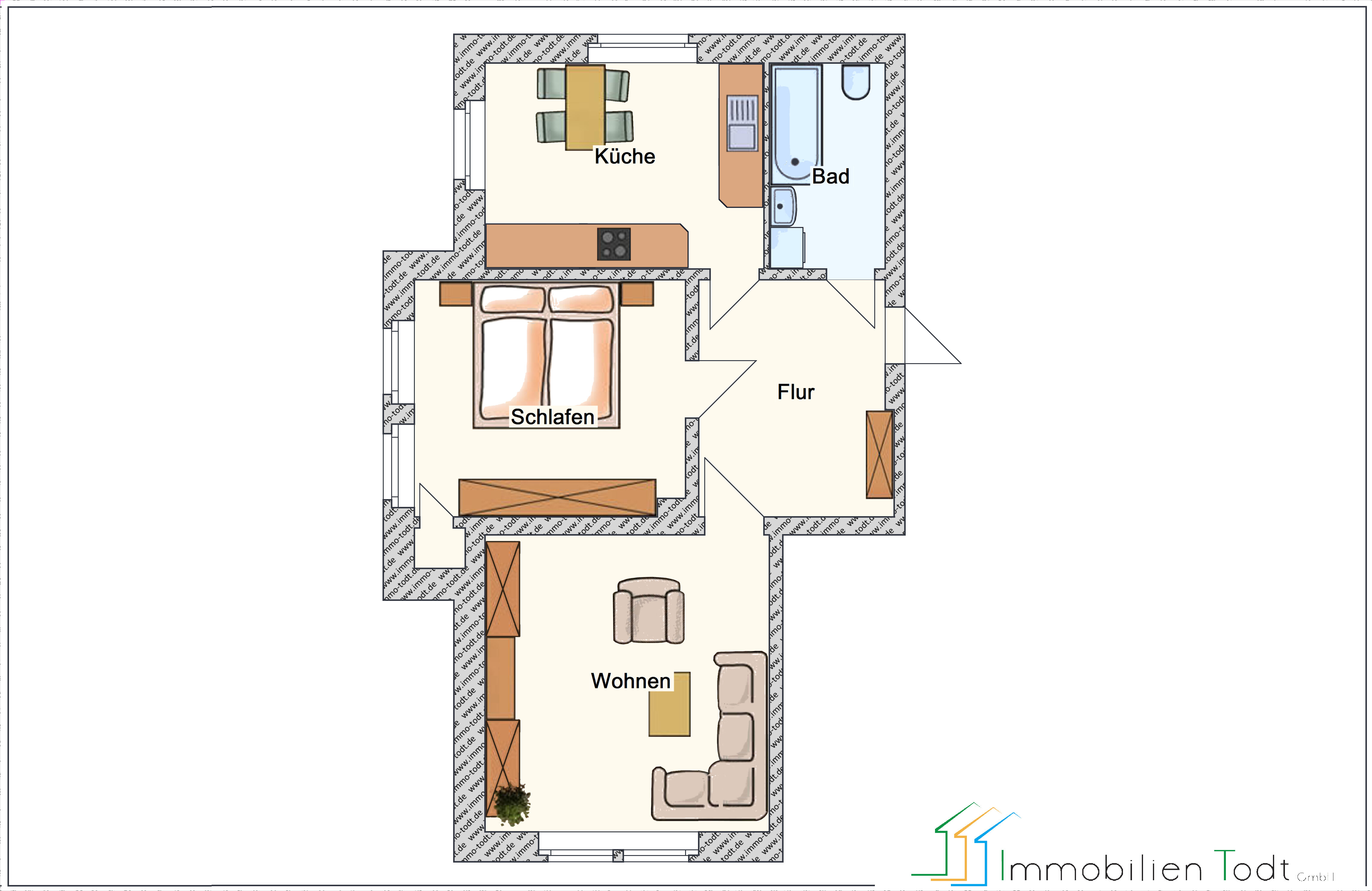 Apartment zur Miete 200 € 2 Zimmer 54 m²<br/>Wohnfläche Crimmitschauer Str. 92 Langenhessen Werdau 08439