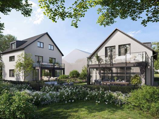 Doppelhaushälfte zum Kauf - Erstbezug provisionsfrei 5 Zimmer 136 m² 177 m² Grundstück Lohhof Unterschleißheim 85716
