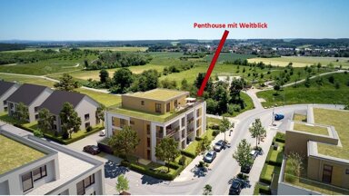 Penthouse zum Kauf provisionsfrei 564.190 € 2 Zimmer 85 m² 4. Geschoss frei ab sofort Bertold Brecht Straße 2 Herzo Base Herzogenaurach 91074