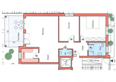 Wohnung zum Kauf Provisionsfrei 465.000 € 3 Zimmer 91,2 m² Erdgeschoss Marienbader Allee 33/35 Jügesheim Rodgau 63110