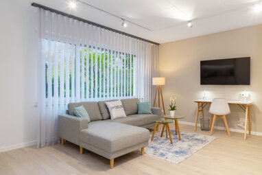 Apartment zur Miete Wohnen auf Zeit 1.600 € 1 Zimmer 38 m² frei ab sofort Spessartring 53-59 Mathildenhöhe Darmstadt 64287