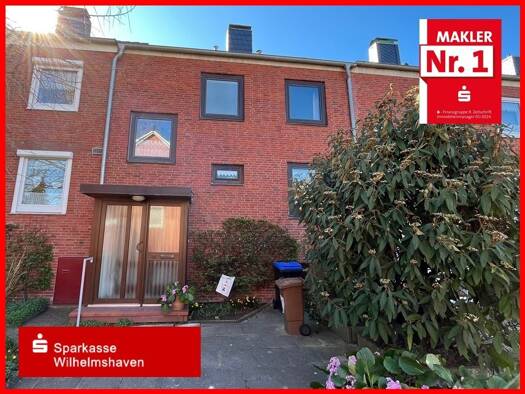 Reihenmittelhaus zum Kauf 119.000 € 5 Zimmer 116 m² 263 m² Grundstück Wilhelmshaven 26386