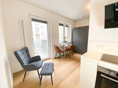 Wohnung zur Miete Wohnen auf Zeit 1.430 € 1 Zimmer 25 m² frei ab sofort Markgrafendamm Friedrichshain Berlin 10245