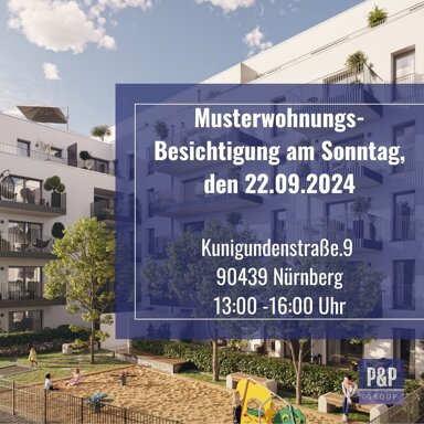 Wohnung zur Miete 1.409 € 3 Zimmer 82,3 m² 3. Geschoss frei ab sofort Kunigundenstraße 9 St. Leonhard Nürnberg 90439