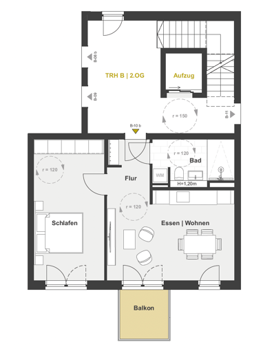 Wohnung zum Kauf Provisionsfrei 399.000 € 2 Zimmer Nasbacher Weg 18 Nord Schwabach 91126