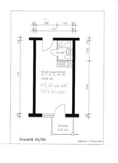 Studio zum Kauf als Kapitalanlage geeignet 60.000 € 1 Zimmer 24,6 m² Langewiesen Langewiesen 98704