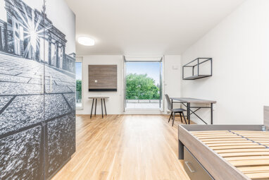 Wohnung zur Miete 680 € 1 Zimmer 20,3 m² 1. Geschoss Rennbahnstraße 83 Weißensee Berlin 13086