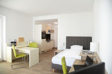 Wohnung zur Miete Wohnen auf Zeit 2.070 € 1 Zimmer 33 m² frei ab 07.06.2024 Henriette-Hezel-Strasse West Gießen 35398