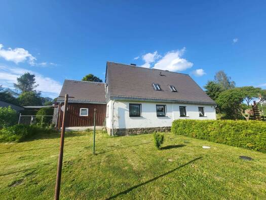 Doppelhaushälfte zum Kauf 68.000 € 3 Zimmer 60 m² 570 m² Grundstück Pfaffroda-Schönfeld Pfaffroda 09526