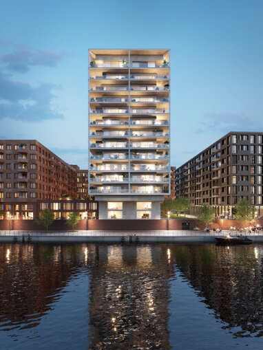 Apartment zum Kauf Provisionsfrei 772.000 € 2 Zimmer 61 m² 1. Geschoss HafenCity Hamburg 20457