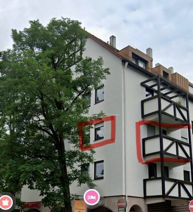 Wohnung zur Miete 450 € 1,5 Zimmer 40 m² 2. Geschoss Schwaig Schwaig bei Nürnberg 90571
