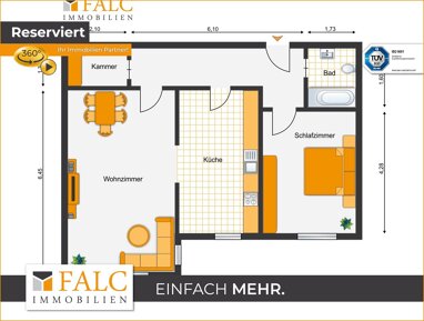 Wohnung zum Kauf 99.000 € 3 Zimmer 70 m² 2. Geschoss Saline Göttingen 37081