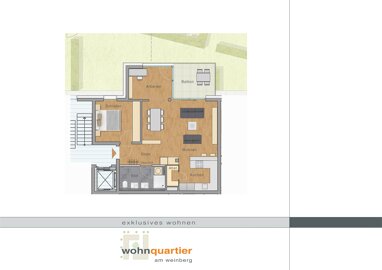 Wohnung zum Kauf Provisionsfrei 413.000 € 2,5 Zimmer 71,2 m² Mähringer Weg Ulm 89075